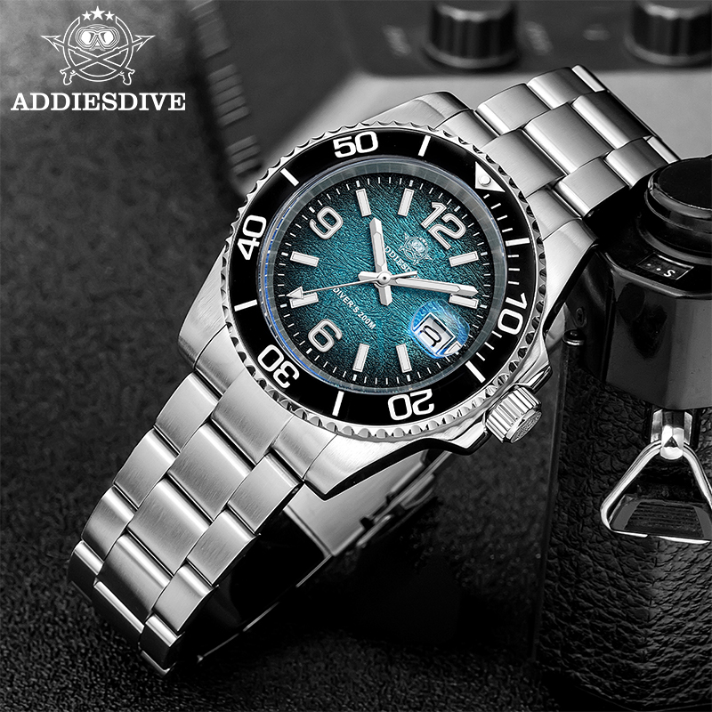 Luxury Watch Longines - ADDIESDIVE 41 มม.นาฬิกาดำน้ำผู้ชาย AD2513 200 M