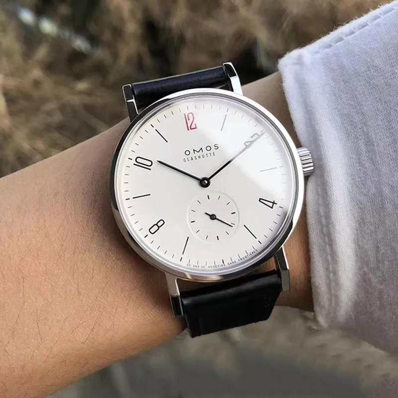 Guilloché Dial Watch - นาฬิกาข้อมือผู้ชายแบบกลไกอัตโนมัติขนาด 38 มม. เหมาะสำหรับกลไกไขลานอัตโนมัติ Seagull ST1701