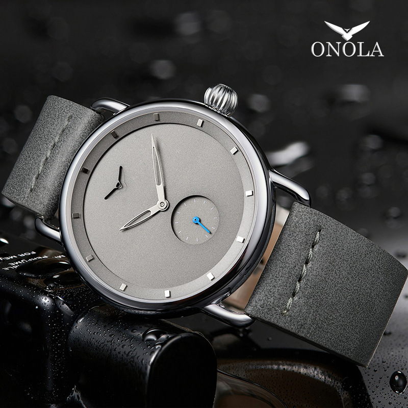 Luxury Watch On Sale - นาฬิกาข้อมือผู้ชายสไตล์ลำลอง แบรนด์ ONOLA นาฬิกาควอตซ์ ดีไซน์เรียบง่าย กันน้ำ