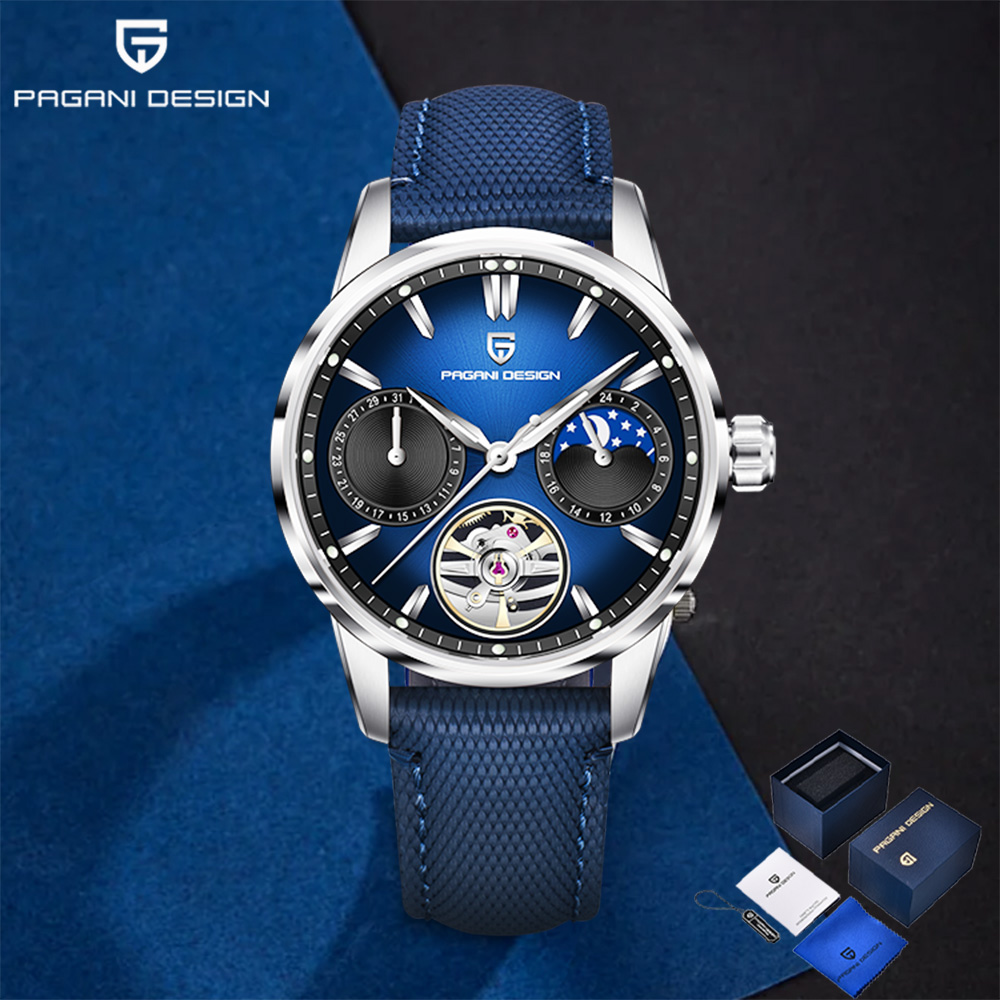 Luxury Watch Design - นาฬิกาข้อมือผู้ชาย Pagani Design Tourbillon รุ่นหรูหรา ปี