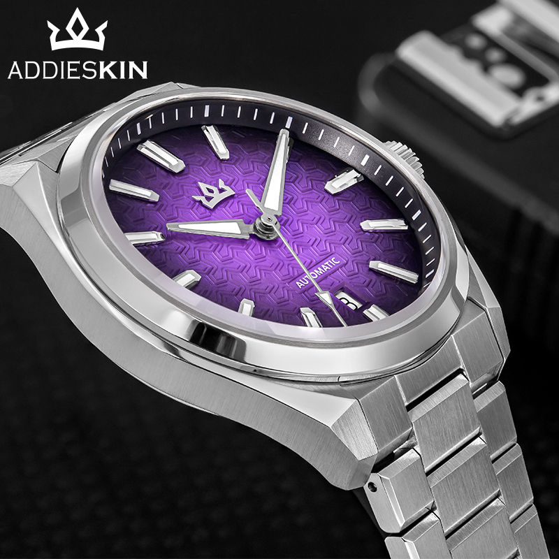 ADDIESKIN นาฬิกาอัตโนมัติรุ่นใ - Exhibition Movement Display บทวิจารณ์และราคา