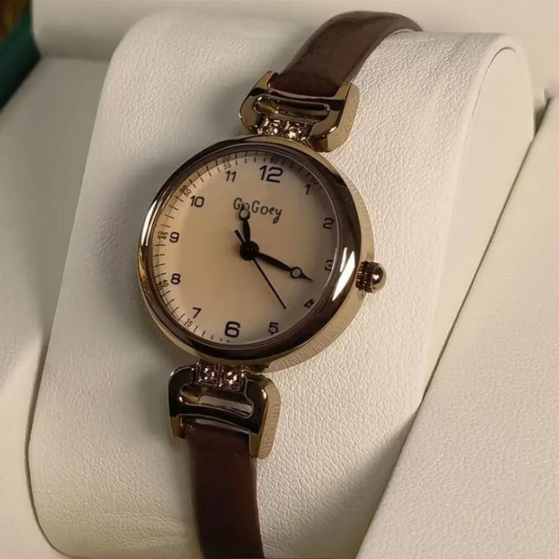 นาฬิกาข้อมือผู้หญิงสุดคลาสสิค  - Luxury Watch With Arabic Numerals บทวิจารณ์และราคา
