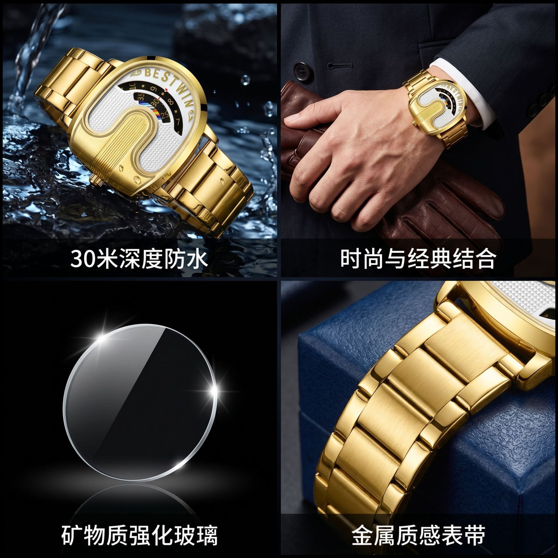 นาฬิกาข้อมือผู้ชายแบรนด์หรูระด - Luxury Watch Design บทวิจารณ์และราคา