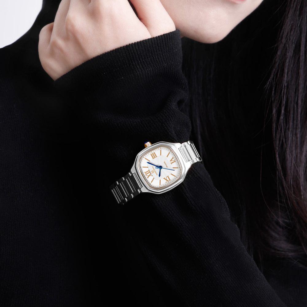NAVIFORCE นาฬิกาผู้หญิงหรูหราห - Luxury Watch Black บทวิจารณ์และราคา