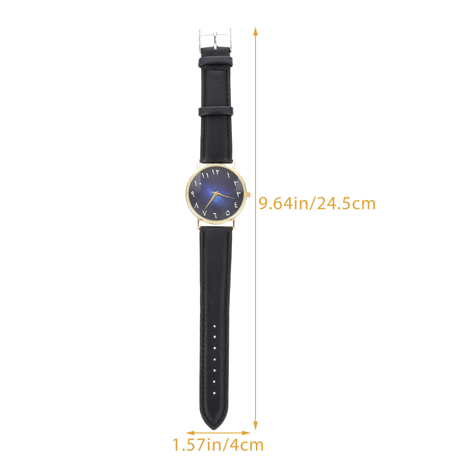นาฬิกาควอตซ์หน้าปัดสีฟ้าดีไซน์ - Luxury Watch With Arabic Numerals บทวิจารณ์และราคา