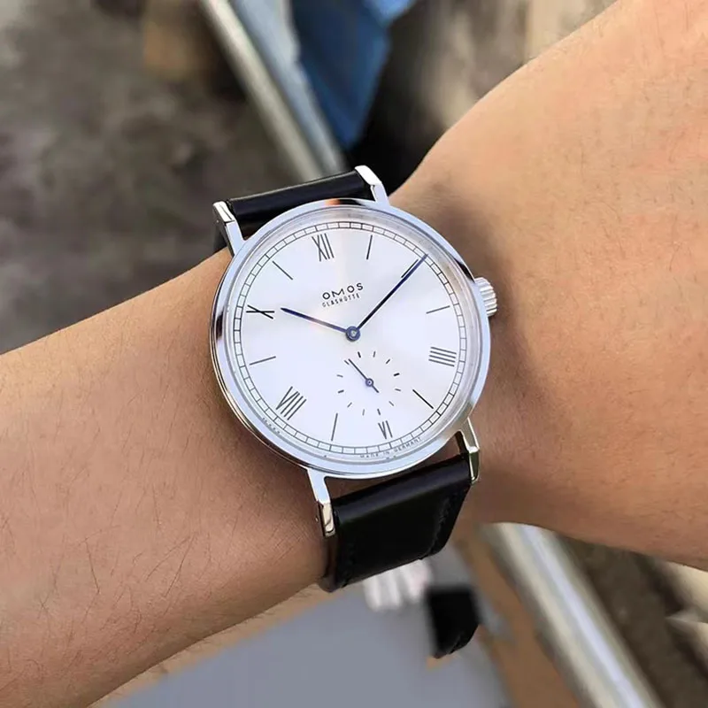 นาฬิกาข้อมือผู้ชายแบบกลไกอัตโน - Guilloché Dial Watch บทวิจารณ์และราคา