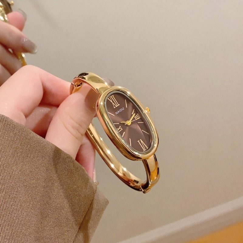 นาฬิกาข้อมือควอตซ์ทรงรี หน้าปั - Luxury Watch Cartier บทวิจารณ์และราคา
