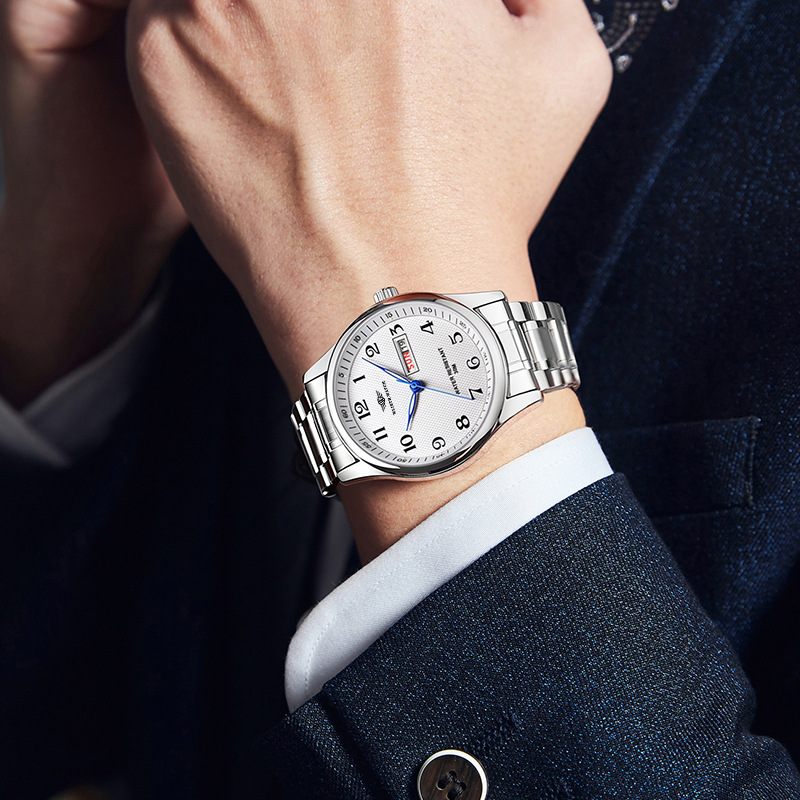 WLISTH แบรนด์หรูผู้ชายนาฬิกานา - Luxury Watch With Arabic Numerals บทวิจารณ์และราคา