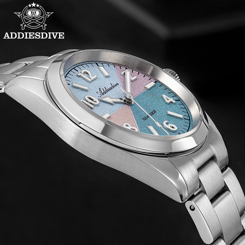 ADDIESDIVE นาฬิกากระจกแซฟไฟร์ผ - Luxury Watch Case Travel บทวิจารณ์และราคา