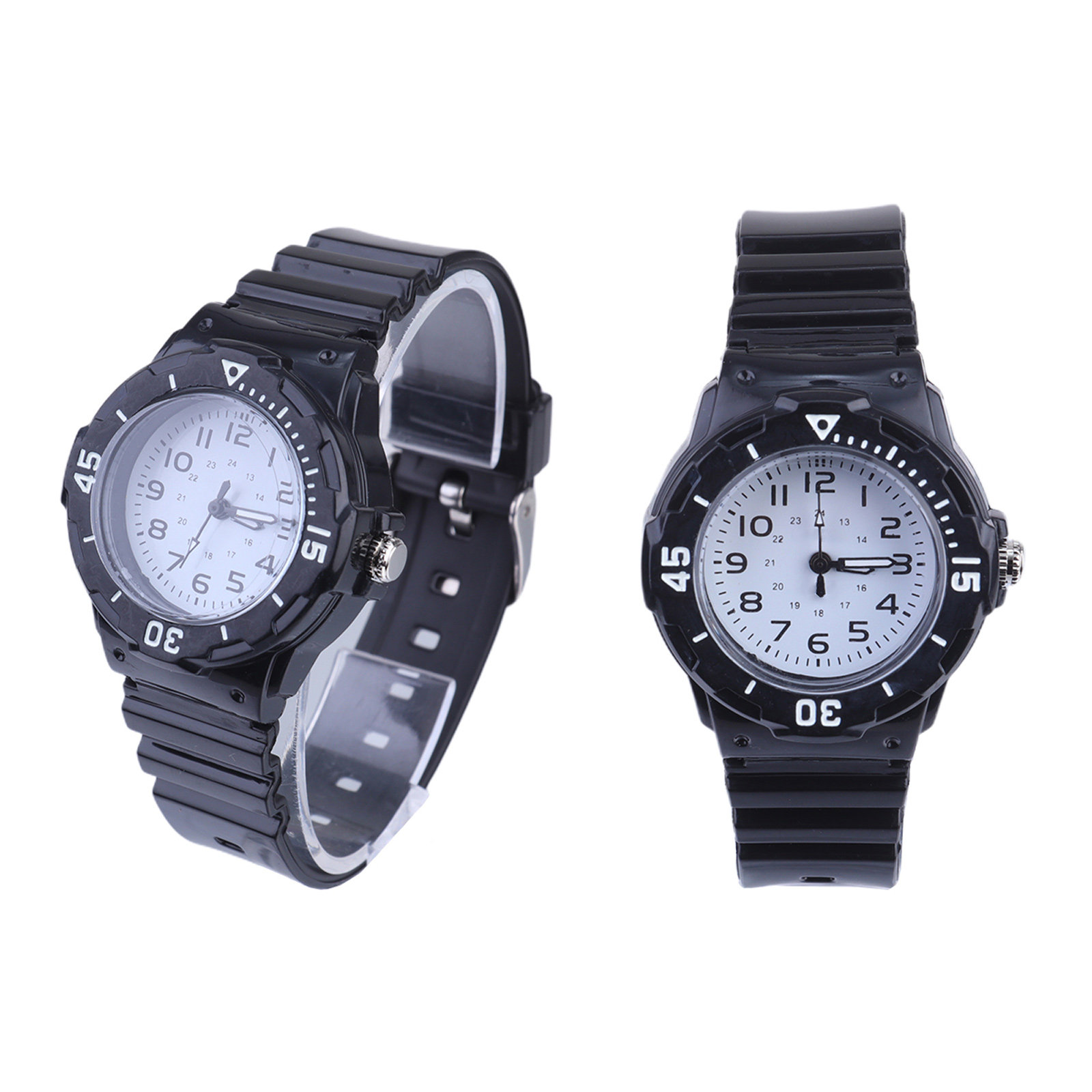 นาฬิกาควอตซ์สำหรับเด็ก สายซิลิ - Luxury Watch With Arabic Numerals บทวิจารณ์และราคา