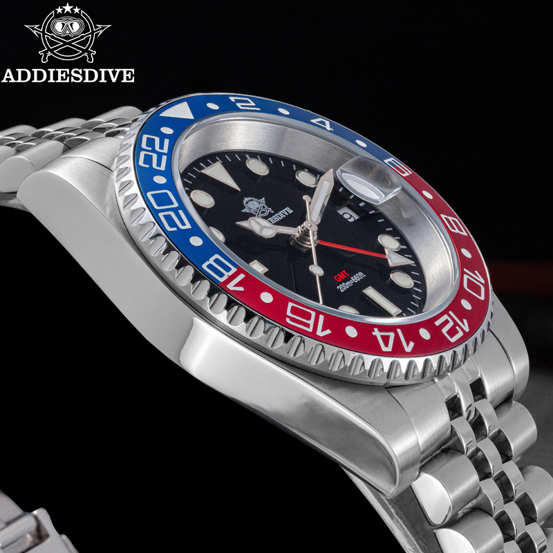 ADDIESDIVE AD2050 ผู้ชาย GMT น - Luxury Watch Longines บทวิจารณ์และราคา