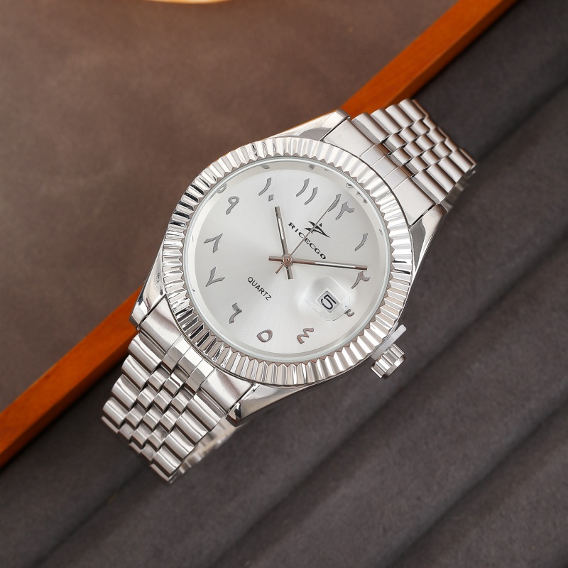 นาฬิกาแฟชั่นผู้ชายวันที่ High- - Luxury Watch With Arabic Numerals บทวิจารณ์และราคา