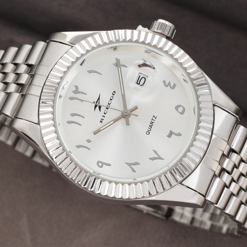นาฬิกาแฟชั่นผู้ชายวันที่ High- - Luxury Watch With Arabic Numerals บทวิจารณ์และราคา