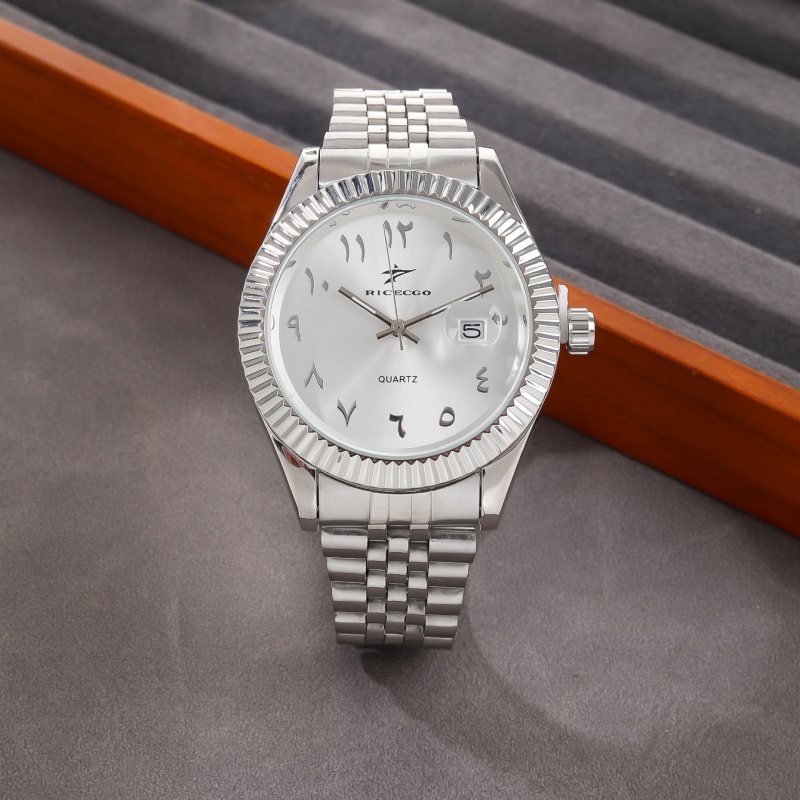นาฬิกาแฟชั่นผู้ชายวันที่ High- - Luxury Watch With Arabic Numerals บทวิจารณ์และราคา
