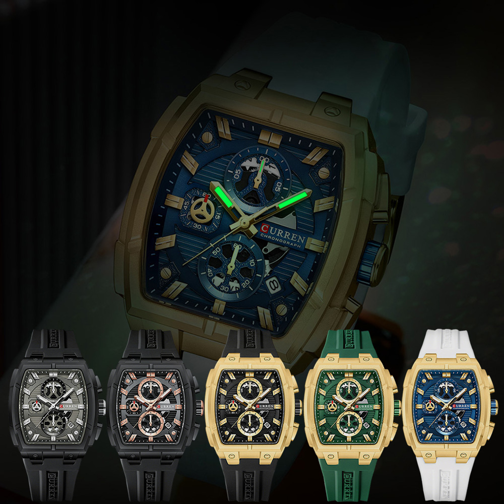 CURREN นาฬิกาวินเทจสุดหรูสำหรั - Luxury Watch For Men บทวิจารณ์และราคา
