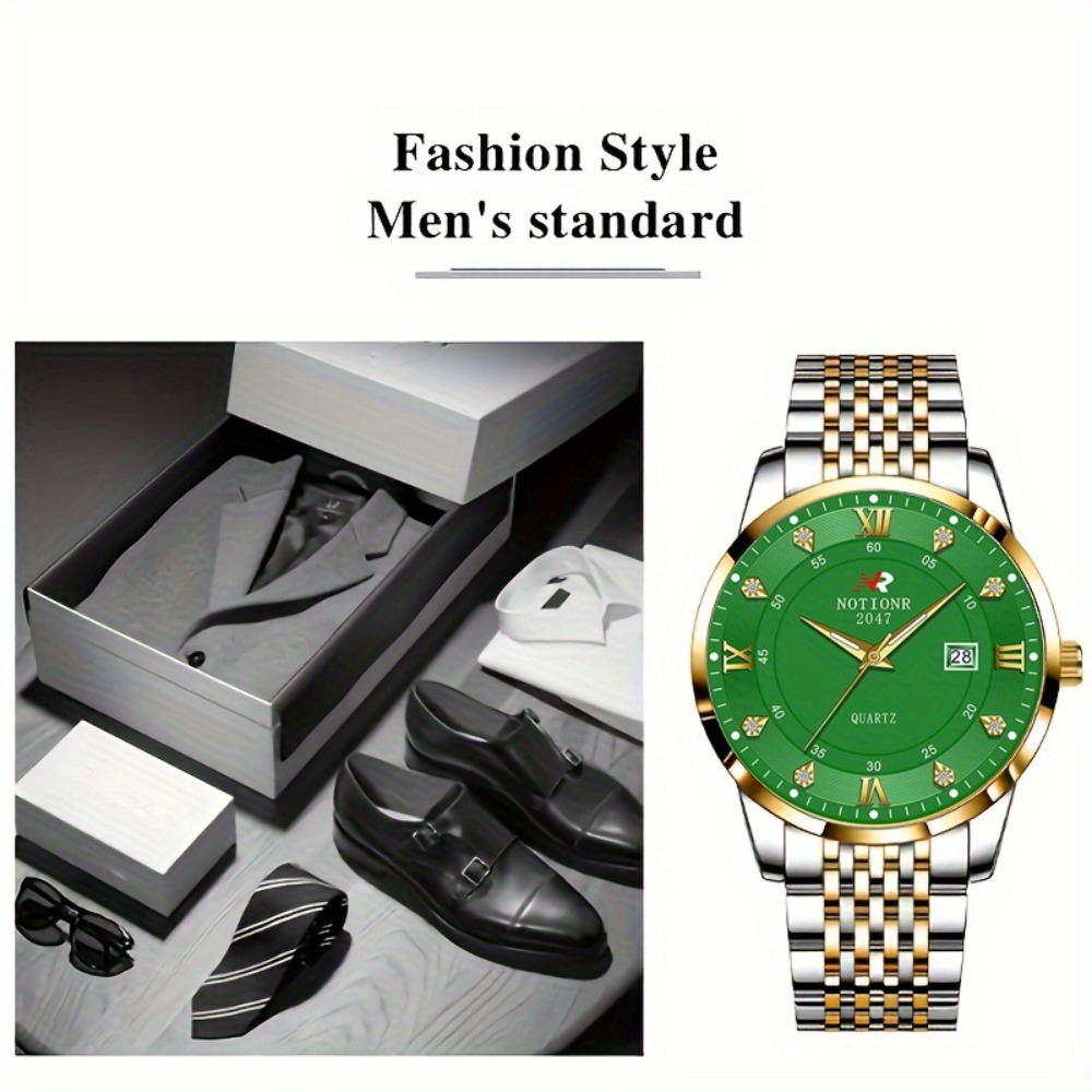 นาฬิกาควอตซ์สำหรับผู้ชาย ดีไซน - Luxury Watch And Bracelet บทวิจารณ์และราคา