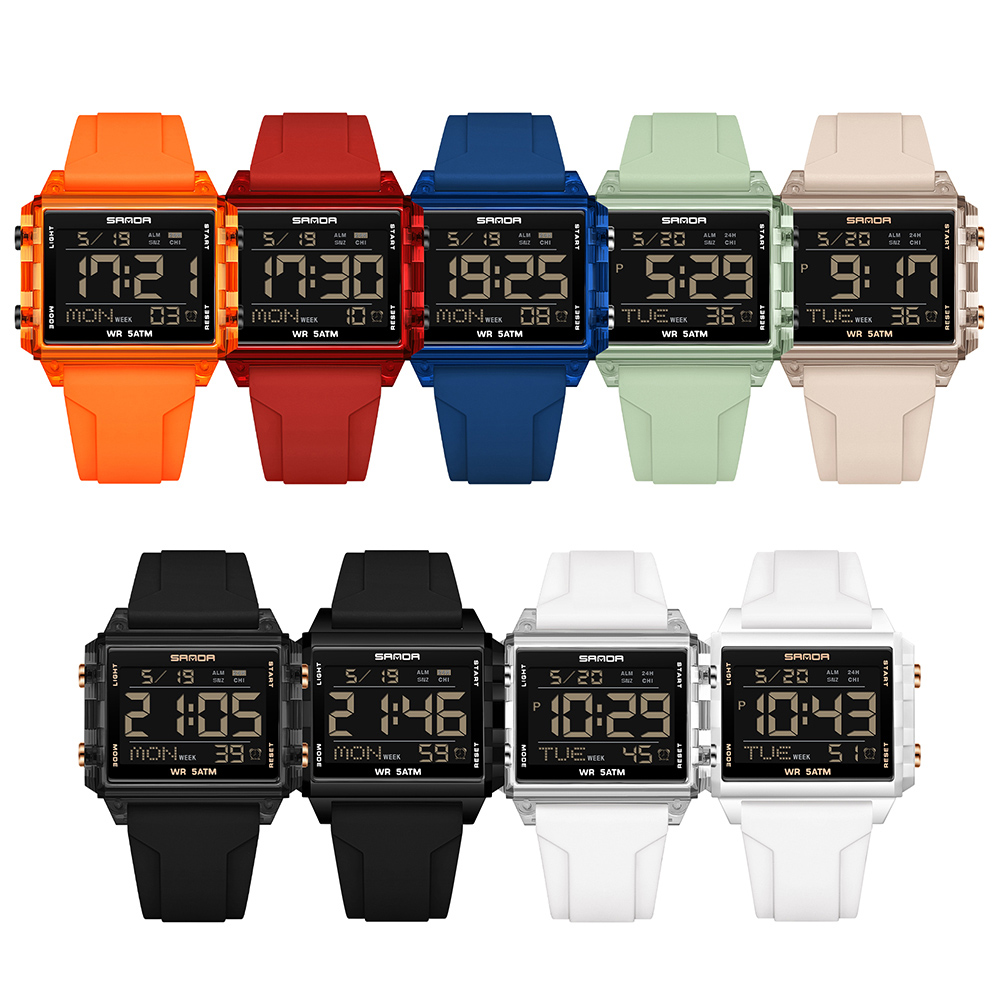 SANDA แบรนด์แฟชั่นนาฬิกา LED ส - Luxury Watch Brands In World บทวิจารณ์และราคา