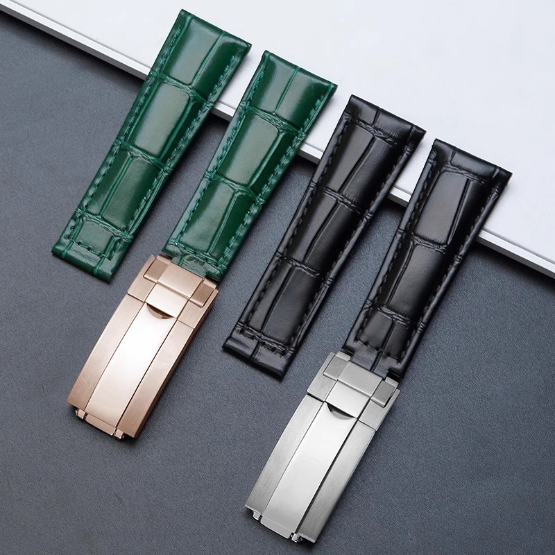 20 มม.สายนาฬิกาหนังแท้สําหรับ  - Luxury Watch Jaeger Lecoultre บทวิจารณ์และราคา