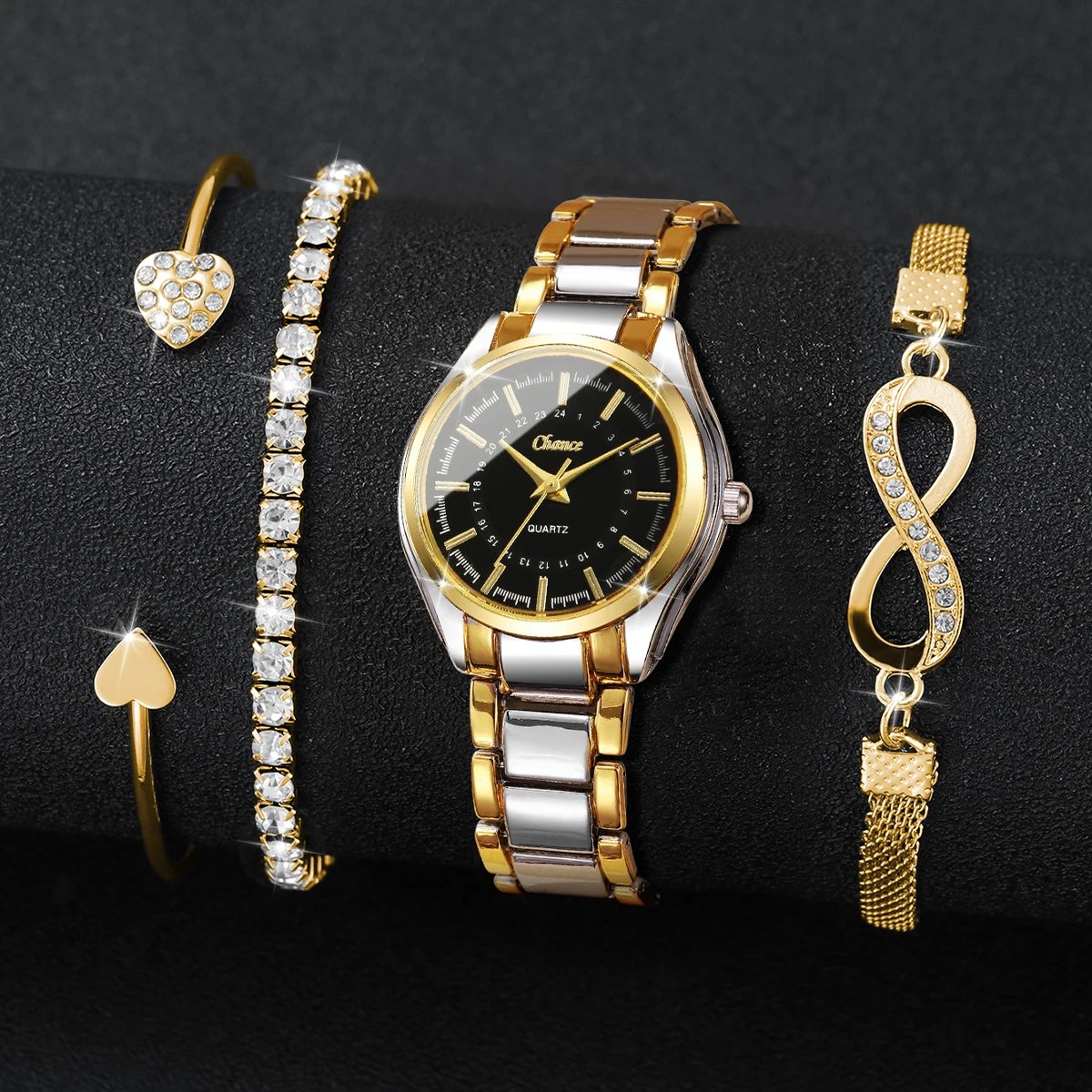 4 ชิ้น นาฬิกาข้อมือผู้หญิงสุดห - Luxury Watch Case Travel บทวิจารณ์และราคา