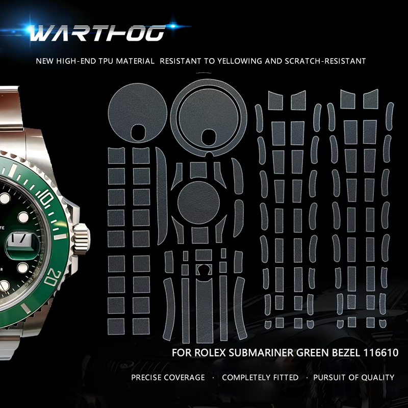เหมาะสําหรับ Rolex Submariner  - Luxury Watch Black บทวิจารณ์และราคา