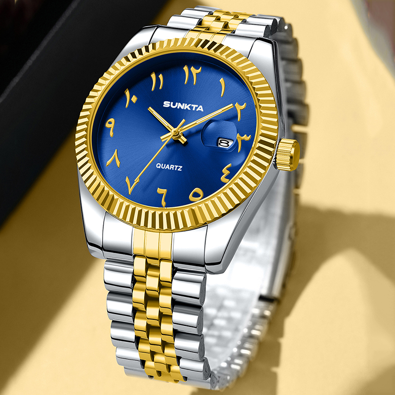 SUNKTA แบรนด์ชั้นนำหรูหราผู้หญ - Luxury Watch With Arabic Numerals บทวิจารณ์และราคา