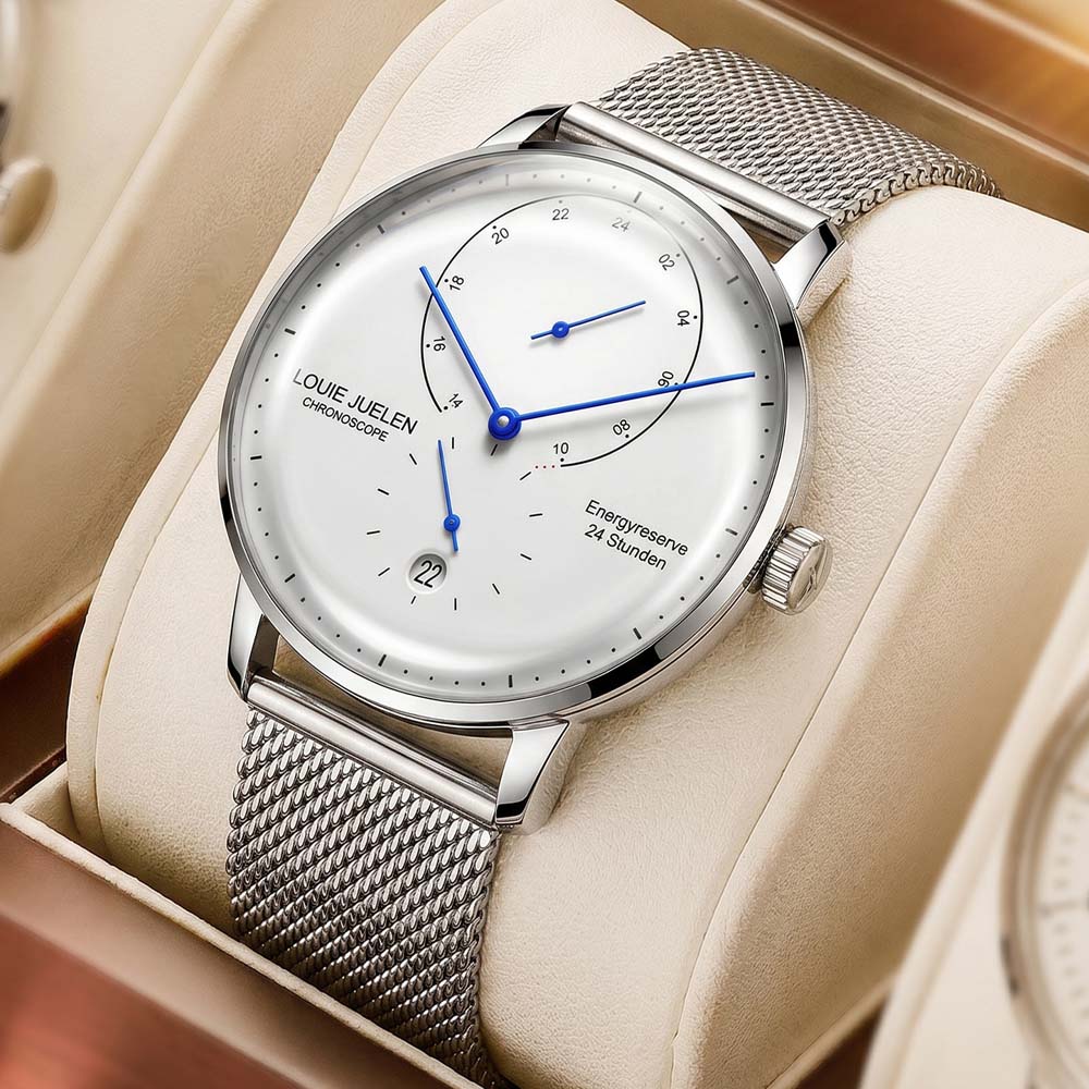 LOUIEJUELEN นาฬิกาควอตซ์ผู้ชาย - Luxury Watch On Sale บทวิจารณ์และราคา