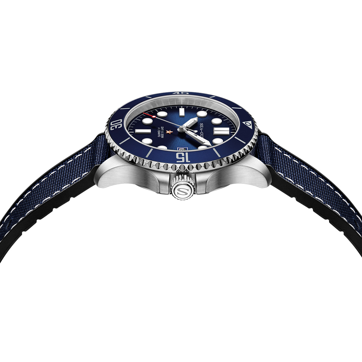 นาฬิกาดำน้ำผู้ชายลูมินัส ซีกัล - Guilloché Dial Watch บทวิจารณ์และราคา