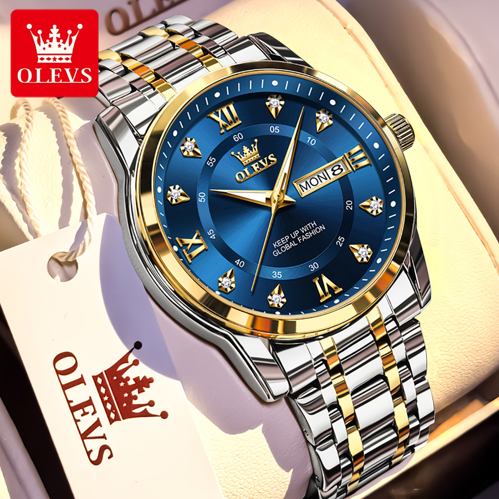 OLEVS แบรนด์นาฬิกาแฟชั่นผู้ชาย - Luxury Watch For Men บทวิจารณ์และราคา