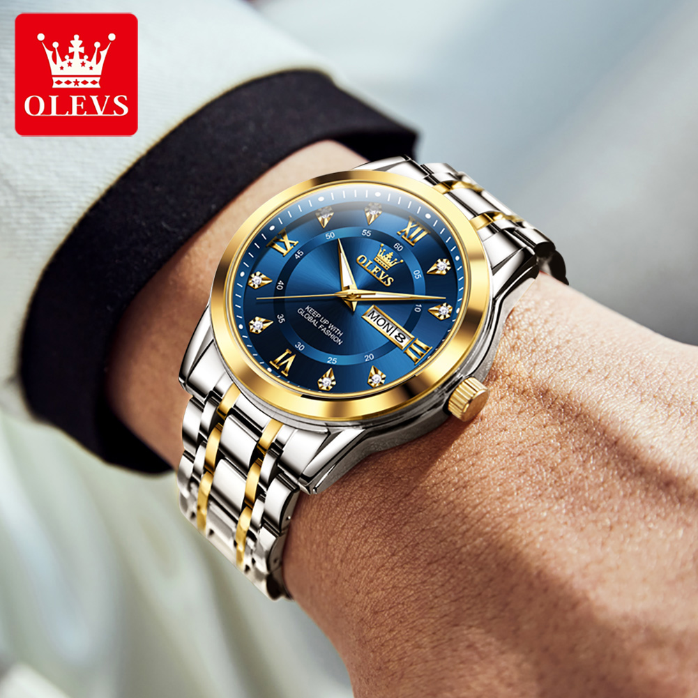 OLEVS แบรนด์นาฬิกาแฟชั่นผู้ชาย - Luxury Watch For Men บทวิจารณ์และราคา