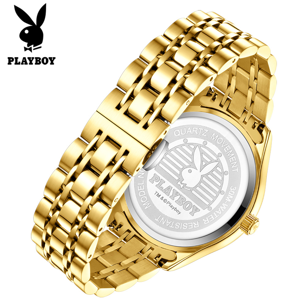 PLAYBOY 3533 นาฬิกาแบรนด์แท้ขอ - Luxury Watch With Arabic Numerals บทวิจารณ์และราคา
