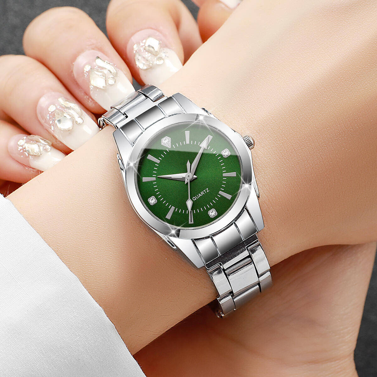 Luxury Rhinestone ผู้หญิงนาฬิก - Luxury Watch Holder บทวิจารณ์และราคา