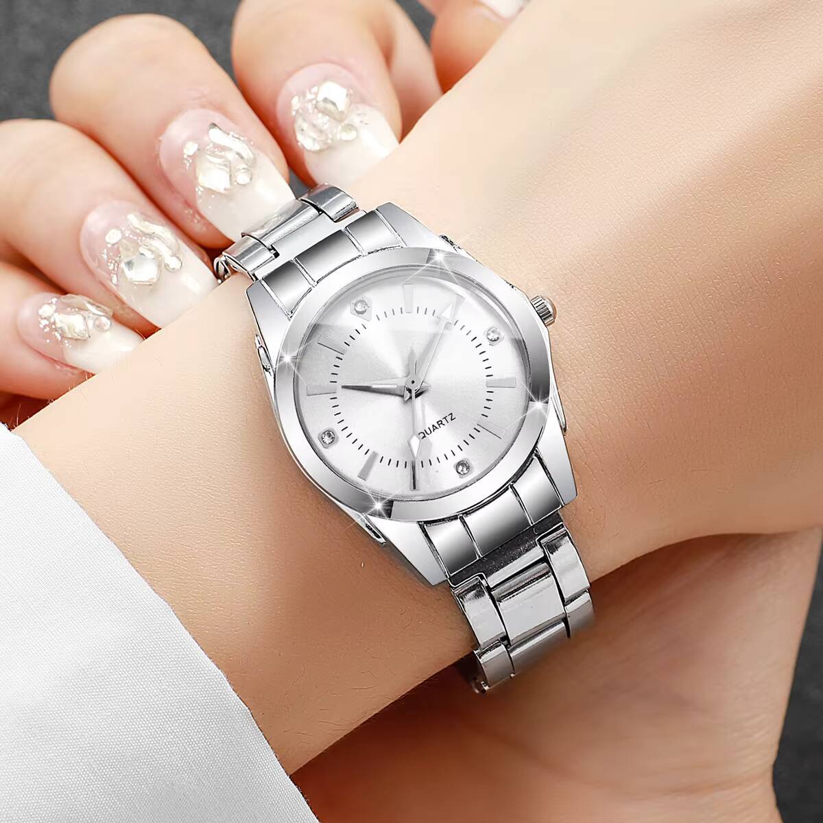 Luxury Rhinestone ผู้หญิงนาฬิก - Luxury Watch Holder บทวิจารณ์และราคา