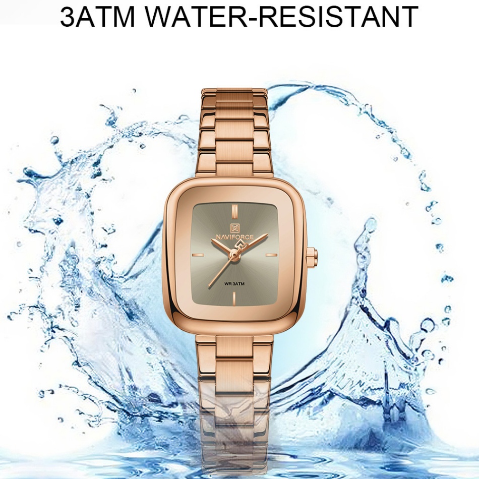 นาฬิกาข้อมือแฟชั่นวินเทจ NAVIF - Luxury Watch Black บทวิจารณ์และราคา