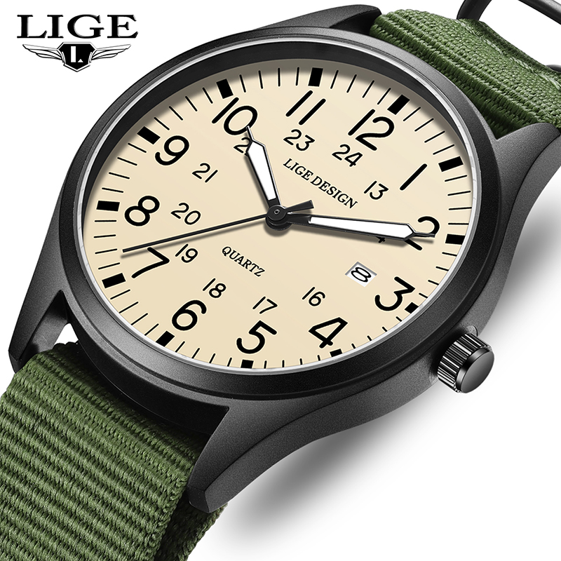 LIGE 2026 นาฬิกาข้อมือควอตซ์รุ - Luxury Watch For Men บทวิจารณ์และราคา