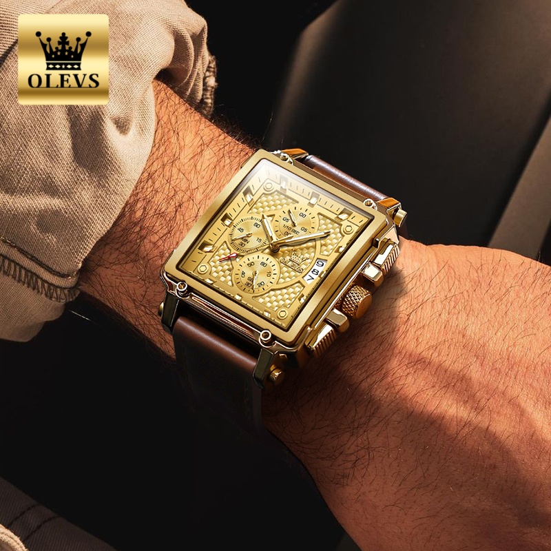นาฬิกาข้อมือผู้ชายแบรนด์ OLEVS - Luxury Watch Deals บทวิจารณ์และราคา