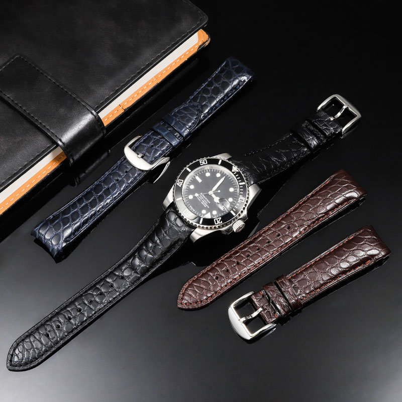 สายนาฬิกาหนังจระเข้โค้ง 20 มม. - Luxury Watch Jaeger Lecoultre บทวิจารณ์และราคา