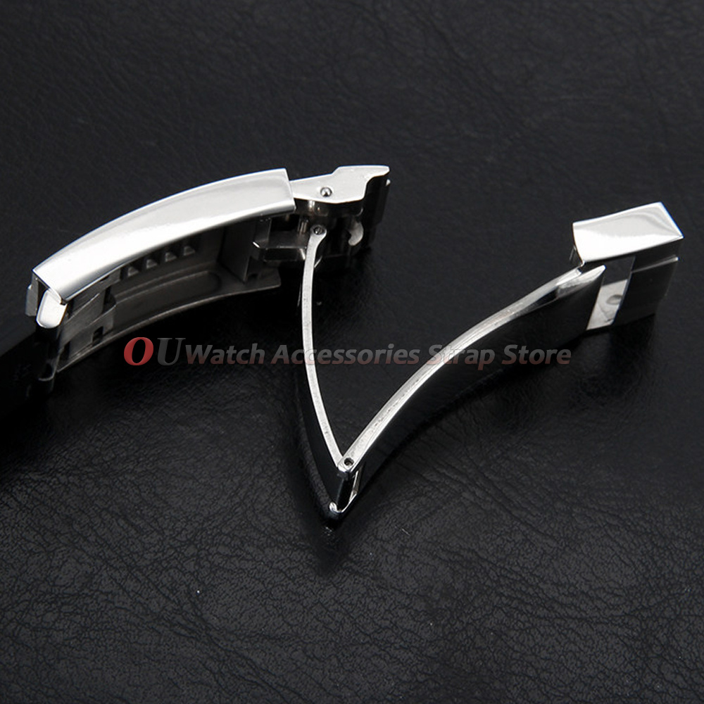 ตัวล็อคสายนาฬิกาสแตนเลสขนาด 9  - Luxury Watch Black บทวิจารณ์และราคา