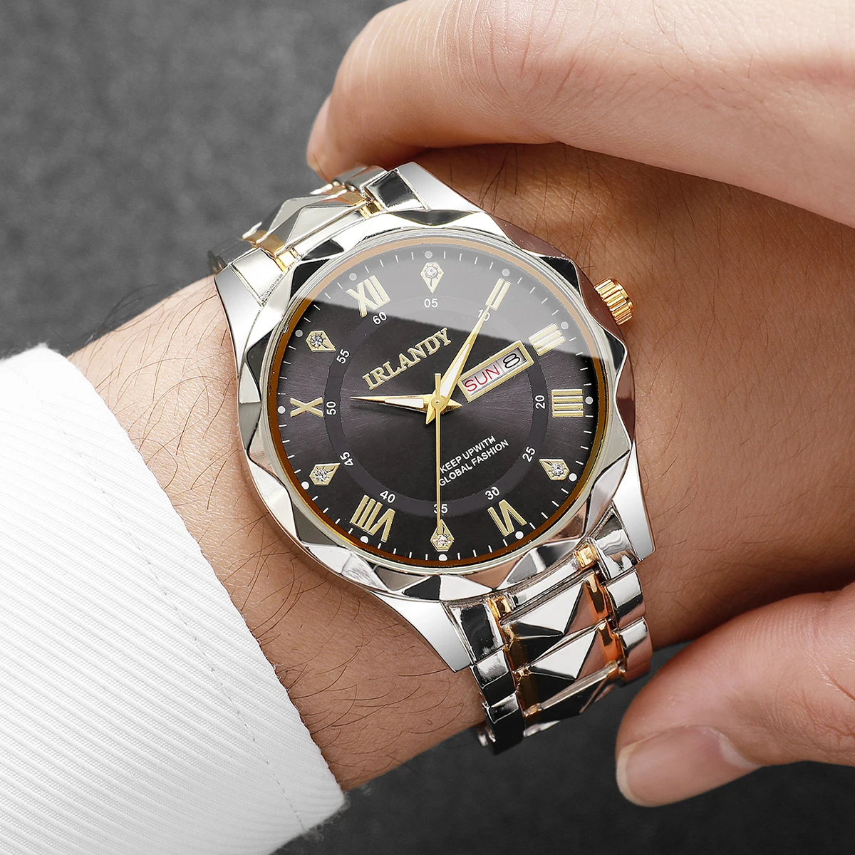 1PC ความประหลาดใจนาฬิกาลึกลับ  - Luxury Watch For Men บทวิจารณ์และราคา